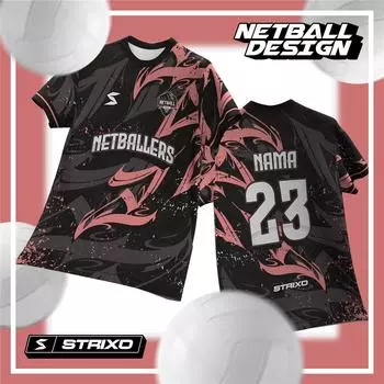 Футболка для нетбола Lelaki Thailand Viral Custom Jersey Ootd Collar Blvckroseapparel Polo Shirt Stand Collar Plus Size Men Women XXS