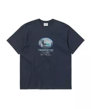 Футболка для пикника Thisisneverthat Navy S