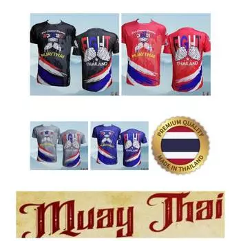 Футболка для тайского бокса с 3D-принтом и защитой от ультрафиолета, винтажная, быстросохнущая, для мужчин и женщин, унисекс, с коротким рукавом, с круглым вырезом, смешанные боевые искусства M