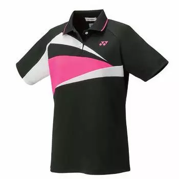 Футболка для тенниса 20503 черная, размер S, Япония, японский [Yonex] [женская] (007) (эквивалент S)