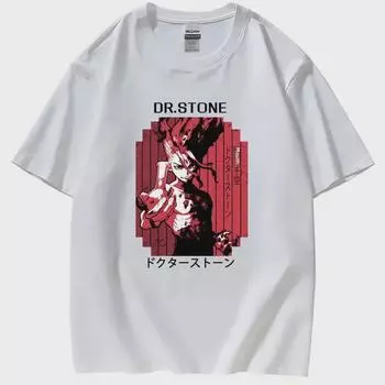 Футболка Dr.STONE Summer Trend Unisex с коротким рукавом - минимальный заказ: 1 кусок XXL