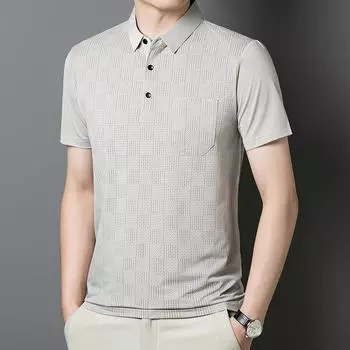 Футболка Drive Dnu с короткими рукавами и отворотом сверху, мужская футболка Ice Silk, поло M