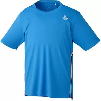 Футболка Dunlop Tennis Wear Game синяя L [DUNLOP] DAP-1302 - синий