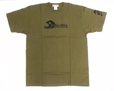 Футболка Duo Fang Ops Beast 23 с коротким рукавом, оливкового цвета, размер XL (8888)