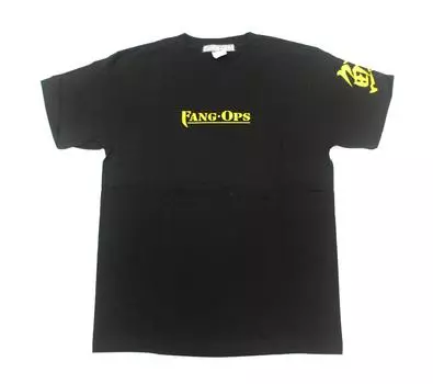 Футболка Duo Fang Ops Peacock Bass с коротким рукавом, хлопковая, черная, размер M (2887)