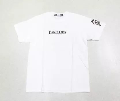 Футболка Duo Fang Ops Peacock Bass с короткими рукавами, хлопковая белая, размер M (2962)