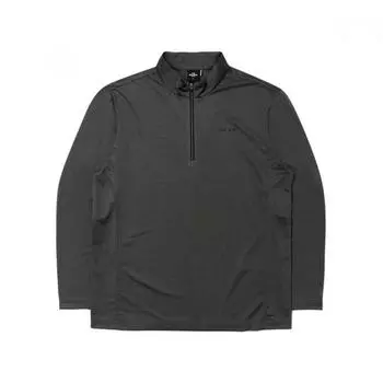 Футболка Eider Men S Pop Melange с длинным рукавом и застежкой-молнией Dmp23285k8 Dark Khaki/XXL