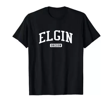 Футболка Elgin Oregon или Vintage Athletic Sports Design