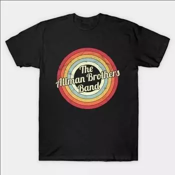 Футболка Faded Rainbow Duane Gregg Allman Dickey Betts в стиле ретро XXXL