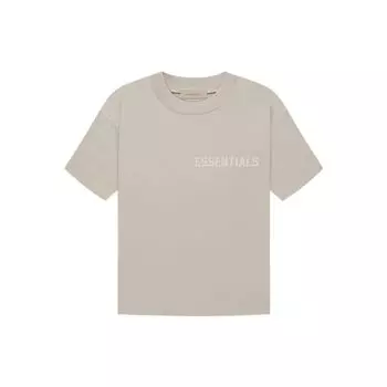 Футболка Fear of God Essentials FW22 с короткими рукавами и дымчатым логотипом, мужские топы дымчато-серого цвета FOG-FW22-110 XL