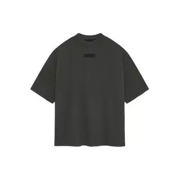 Футболка Fear of God Essentials с короткими рукавами, чернильные мужские топы, черные 125SP244190F XL