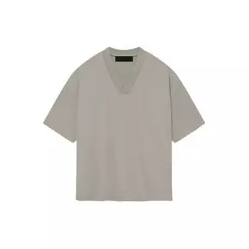 Футболка Fear of God Essentials с V-образным вырезом, мужские топы, серая 125SP244215F M