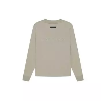 Футболка Fear of God Essentials SS21 с длинным рукавом и минималистичным логотипом Топы унисекс Moss FOG-SS21-585 XS