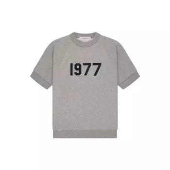 Футболка Fear of God Essentials SS22 с коротким рукавом, мужские топы темно-овсяного цвета FOG-SS22-038 M