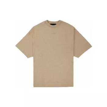 Футболка Fear of God Essentials Золотая мужская вересковая рубашка Тан 125BT232003F S