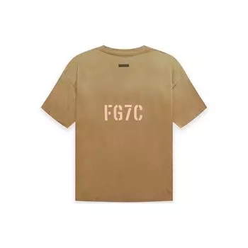 Футболка Fear of God FG7C, винтажные армейские мужские топы, зеленая FG50-071CTJ-315 XS
