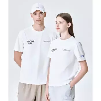 Футболка FILA [COLD WAVE] с графическим принтом Cool Feeling FS2RSG2190XOWH OFFWHITE/105