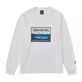 Футболка Fishing Net Lakeside White [DAIWA] DE-6724 белый