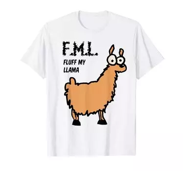 Футболка Fluff my Llama Футболка Alpaka Shift Llama Youth