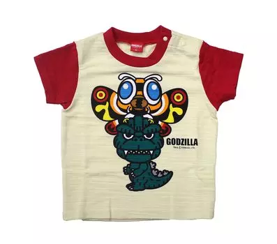 Футболка Four Cart Godzilla Kids Godzilla vs Mothra Red 110 (Рост 105-115см)