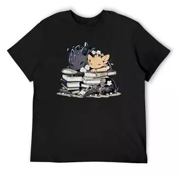 Футболка Fourth Wing Tairn Andarna, эстетическая одежда, быстросохнущие мужские футболки с графикой, аниме S белый