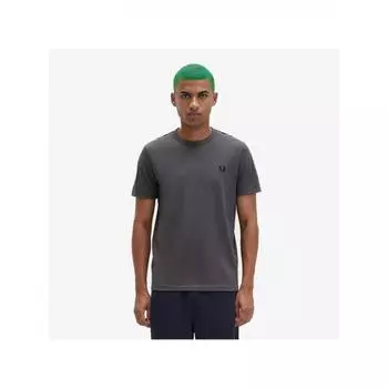 Футболка FRED PERRY Headquarters с контрастной лентой R66 AFPM2314613 R66