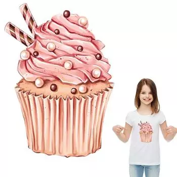 Футболка-футболка своими руками для девочек, термопереводная наклейка, новый дизайн, термоперенос, горячая отрывная нашивка, термопринт