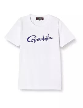 Футболка Гамакацу (курсивный логотип) GM3576 Белый Дети 130