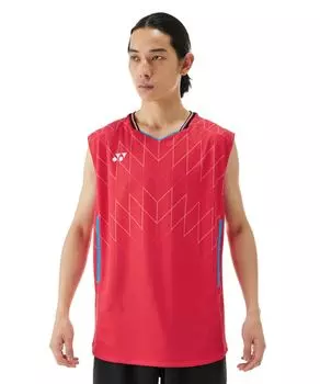 Футболка Game Japan Red [YONEX] Мужская (безрукавный) 364