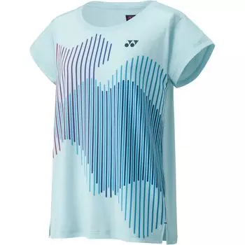 Футболка Game Shirt 20764 Crystal Blue O [YONEX] Женская (049)