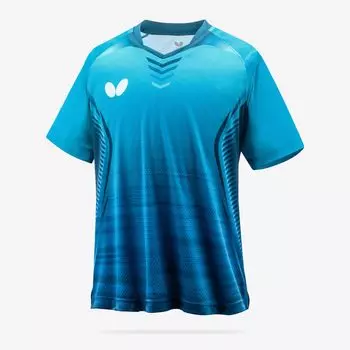 Футболка Game Shirt Place Shirt бирюзовый синий S [Бабочка] (123)