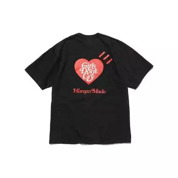 Футболка Girls Dont Cry GDC ко Дню святого Валентина, черная уличная одежда унисекс XX25TE012 XXL