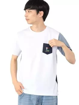 Футболка Golf Bear Pocket CRAZY M [Beams Heart] Print_TEE мужская