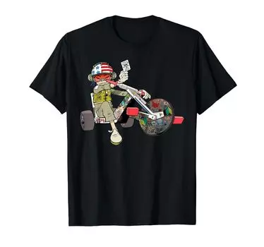 Футболка Gorillaz Noodles Trike чёрный