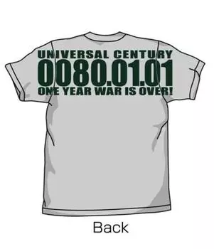 Футболка Gundam End of War L серая РазмерыS