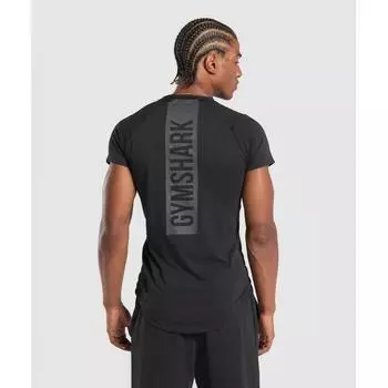 Футболка Gymshark Bold черная A1b7e Bb2j XS