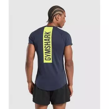 Футболка Gymshark Bold, цвет: темно-синий A1b7e ucTn XS