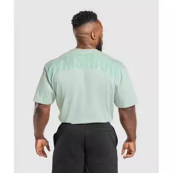 Футболка Gymshark Power Cool Turquoise A4a9q Ucvl XS