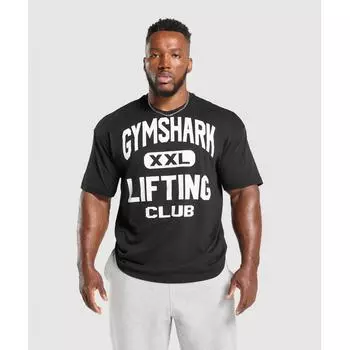 Футболка Gymshark Xxl Graphic T черная A7a3f Bb2j S