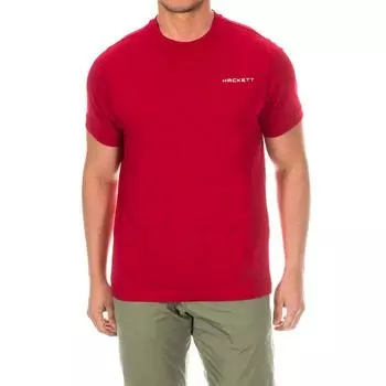Мужская футболка HMX2000D с короткими рукавами и круглым вырезом L красный