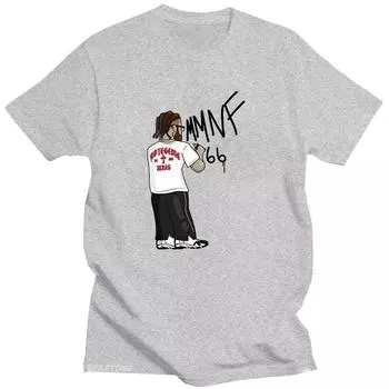 Футболка Hades 66 Make Money Not Friends с графическим принтом, винтажная гранж-футболка с коротким рукавом, хлопковая футболка для мужчин, ретро-одежда XS серый