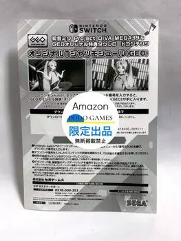 Футболка Hatsune Miku Project DIVA Geo Limited Original Module Switch MEGA39