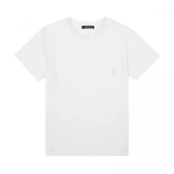 Футболка Hazzys Kids PockeT Basic цвета слоновой кости hum11Tr37m Iv 120