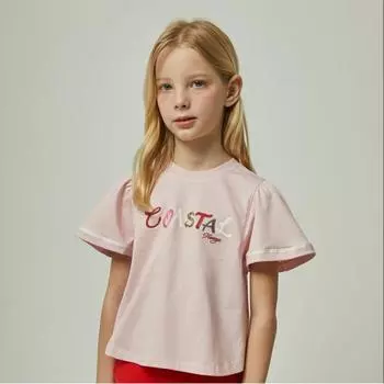 Футболка Hedges Kids CoasTal Single розовая, цвет hum11Tr64m, упаковка 100