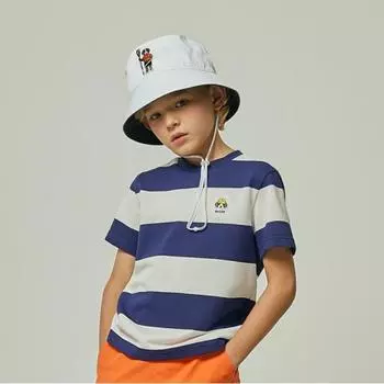 Футболка Hedges Kids STriped Waffen, синяя, hum12Tr18m Bu 120