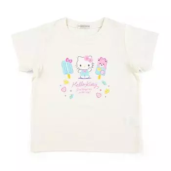 Футболка Hello Kitty Kids Absorbent Quick Drying White 90 см с персонажем Hello Kitty 083755 [Sanrio]