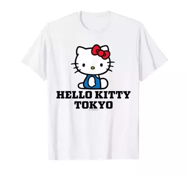 Футболка Hello Kitty US Design TOKYO белый
