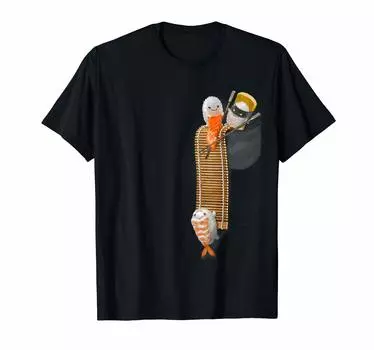 Футболка Help Shrimp Egg and Salmon Sushi