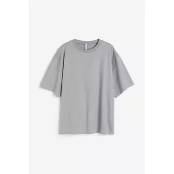 Футболка HM Boxy серая