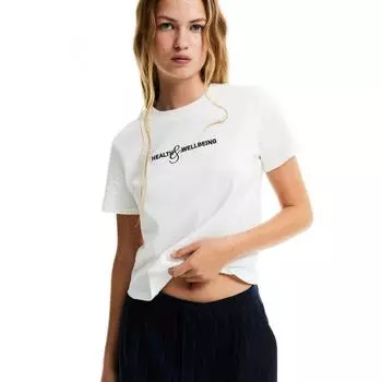 Футболка HM Design Белая Здоровье 1188953003